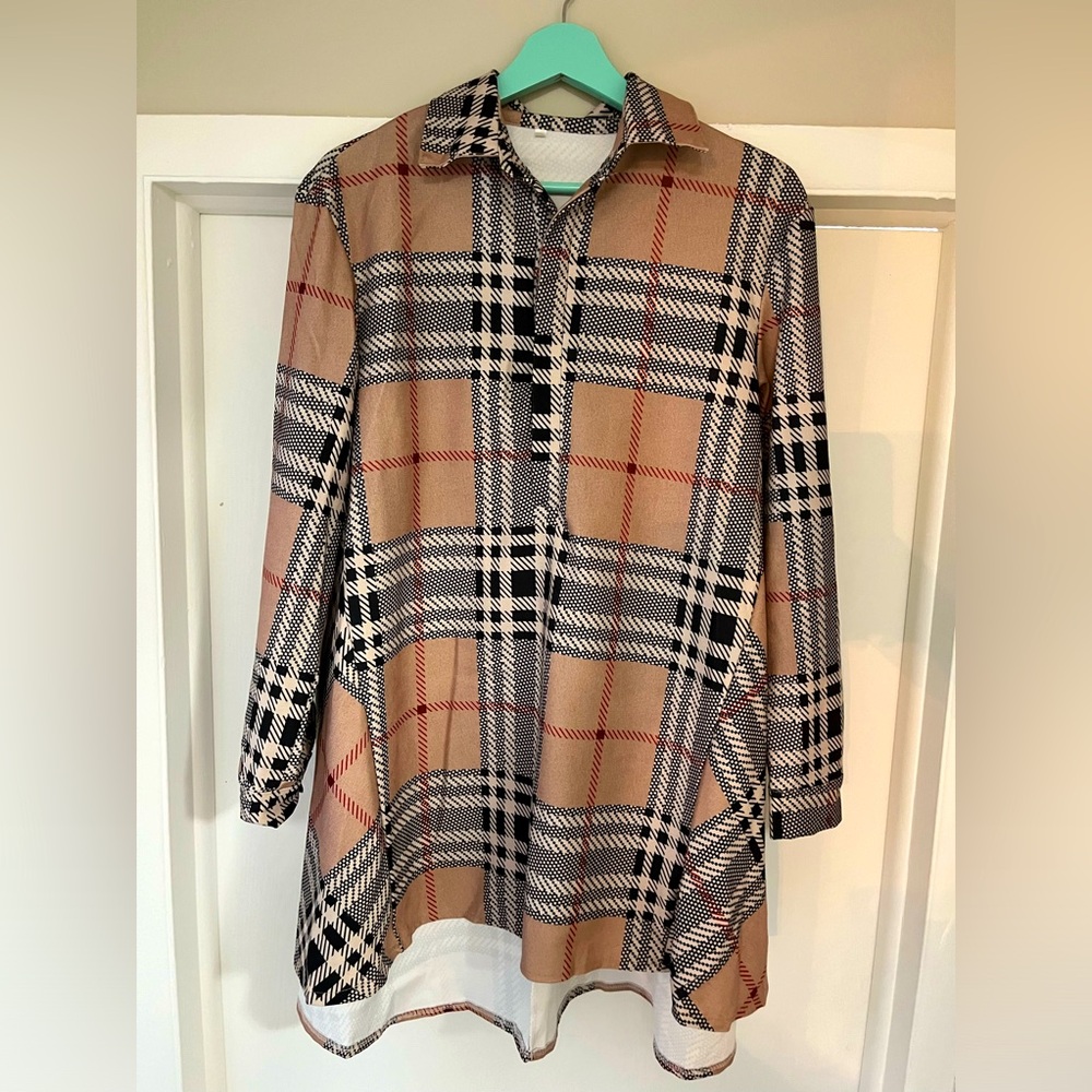 Plaid Tunic - image 3